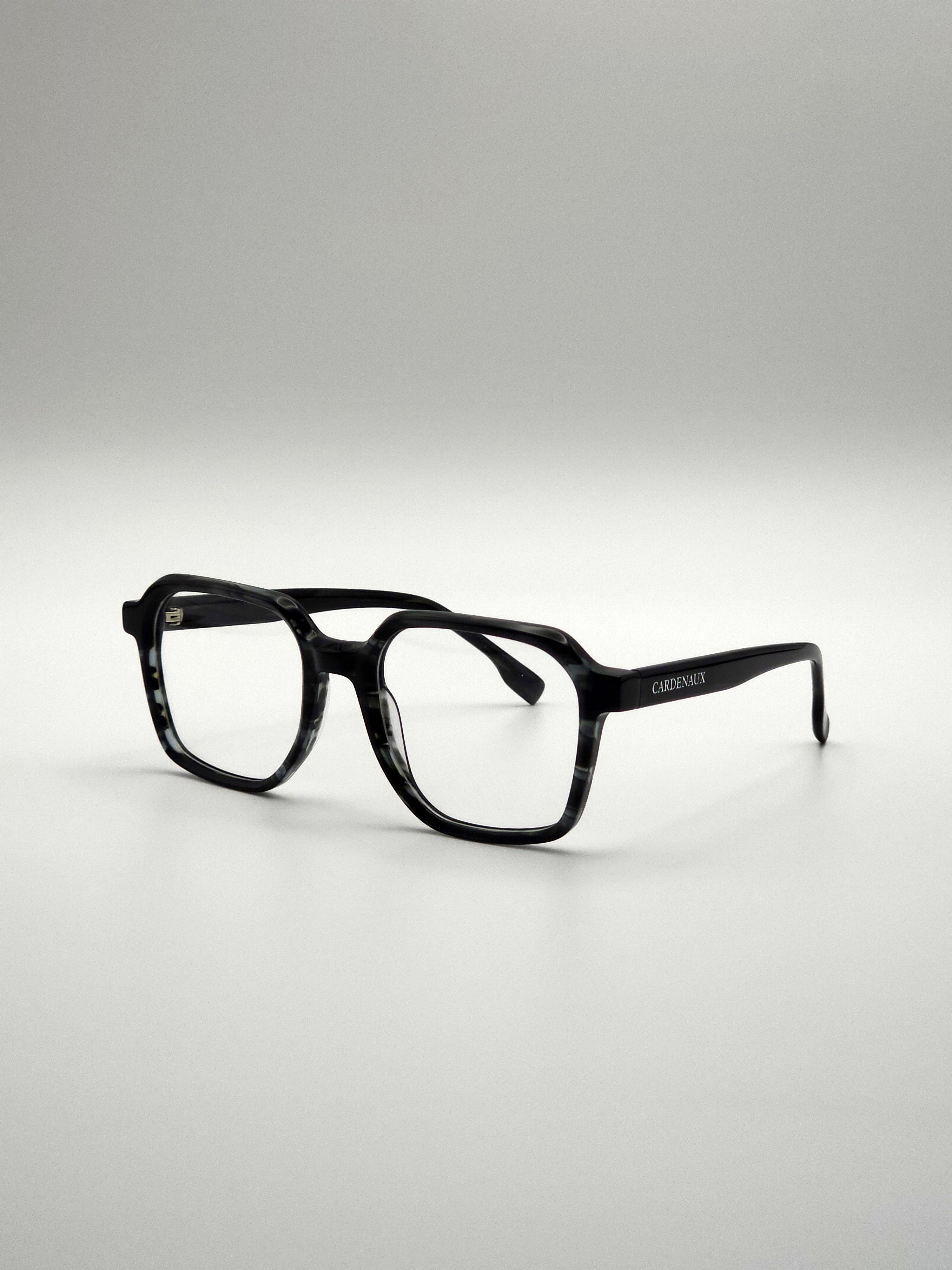 Hexagon Acetate Eyeglasses