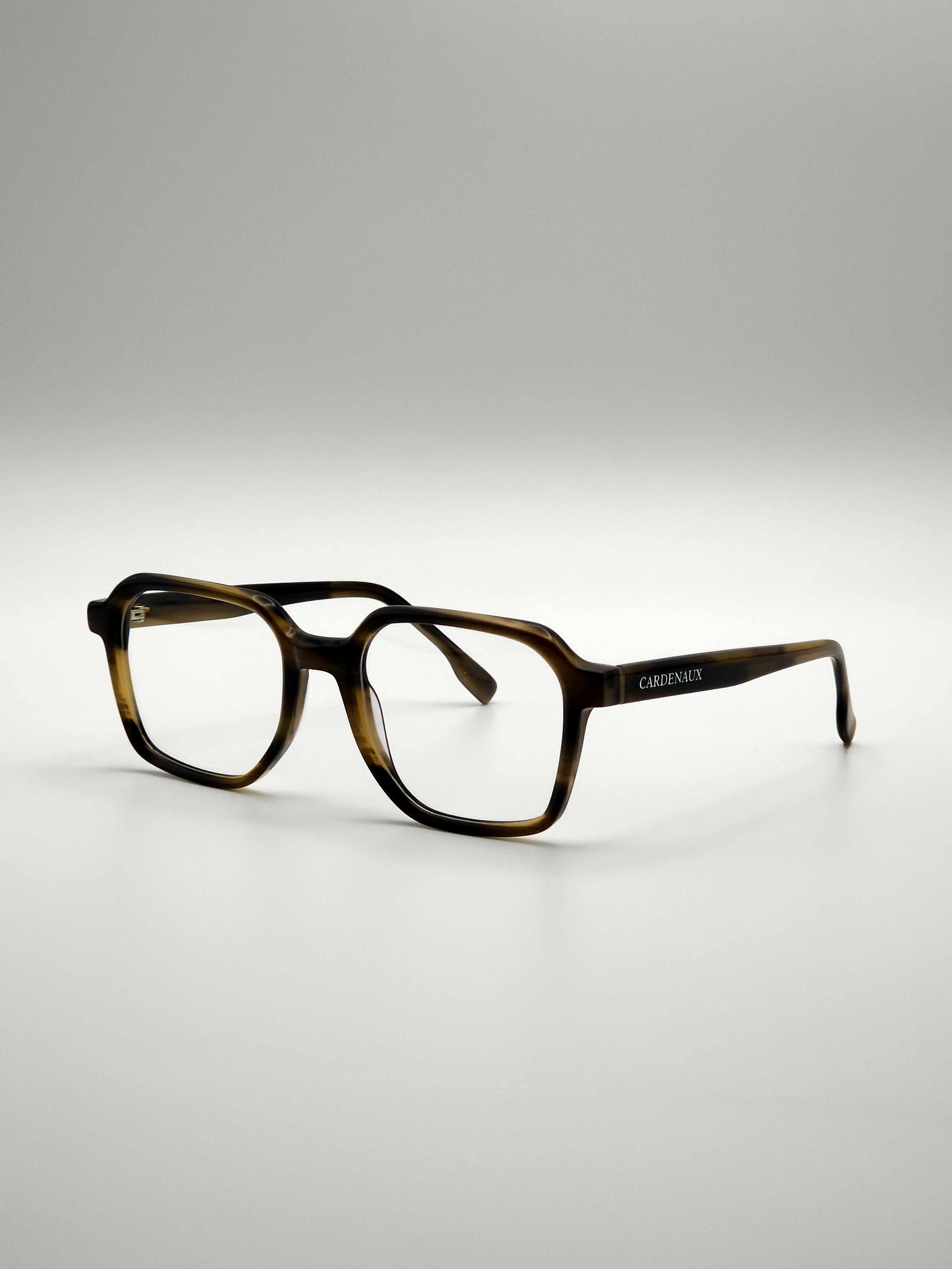 Hexagon Acetate Eyeglasses